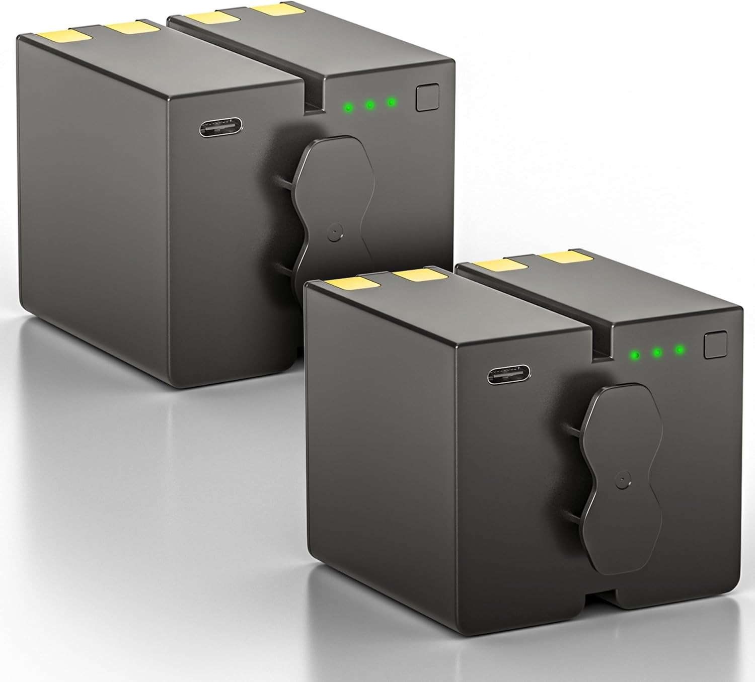 Rechargeable Lithium Battery 2-Pack for Stealth Cam Revolver Series Trail Camera