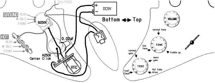 ARTEC VTB2 - ONBOARD - Booster ACTIVE CIRCUIT JFET