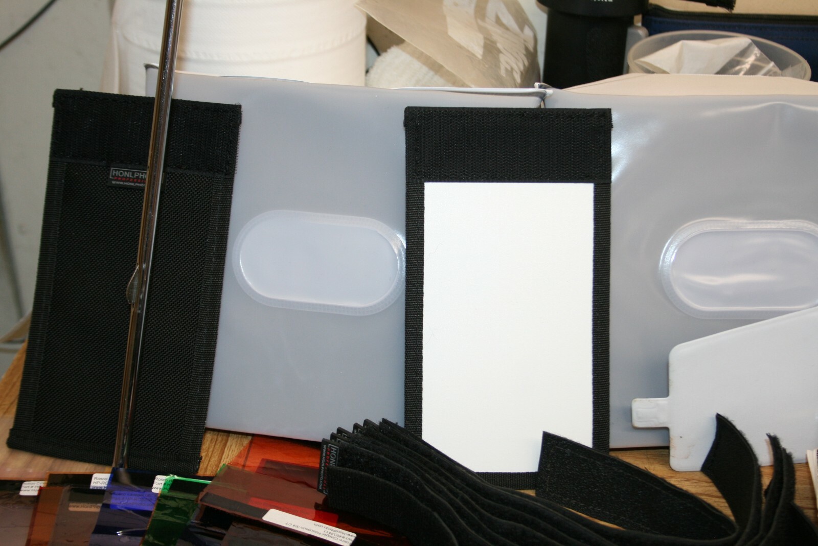 Camera Flash Kit & Filters With Umbrellas