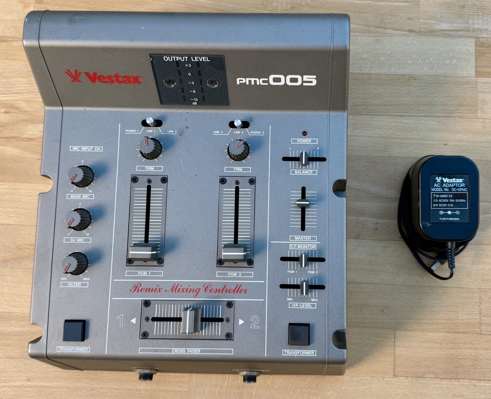 Vintage Vestax PMC-005 DJ Mixer
