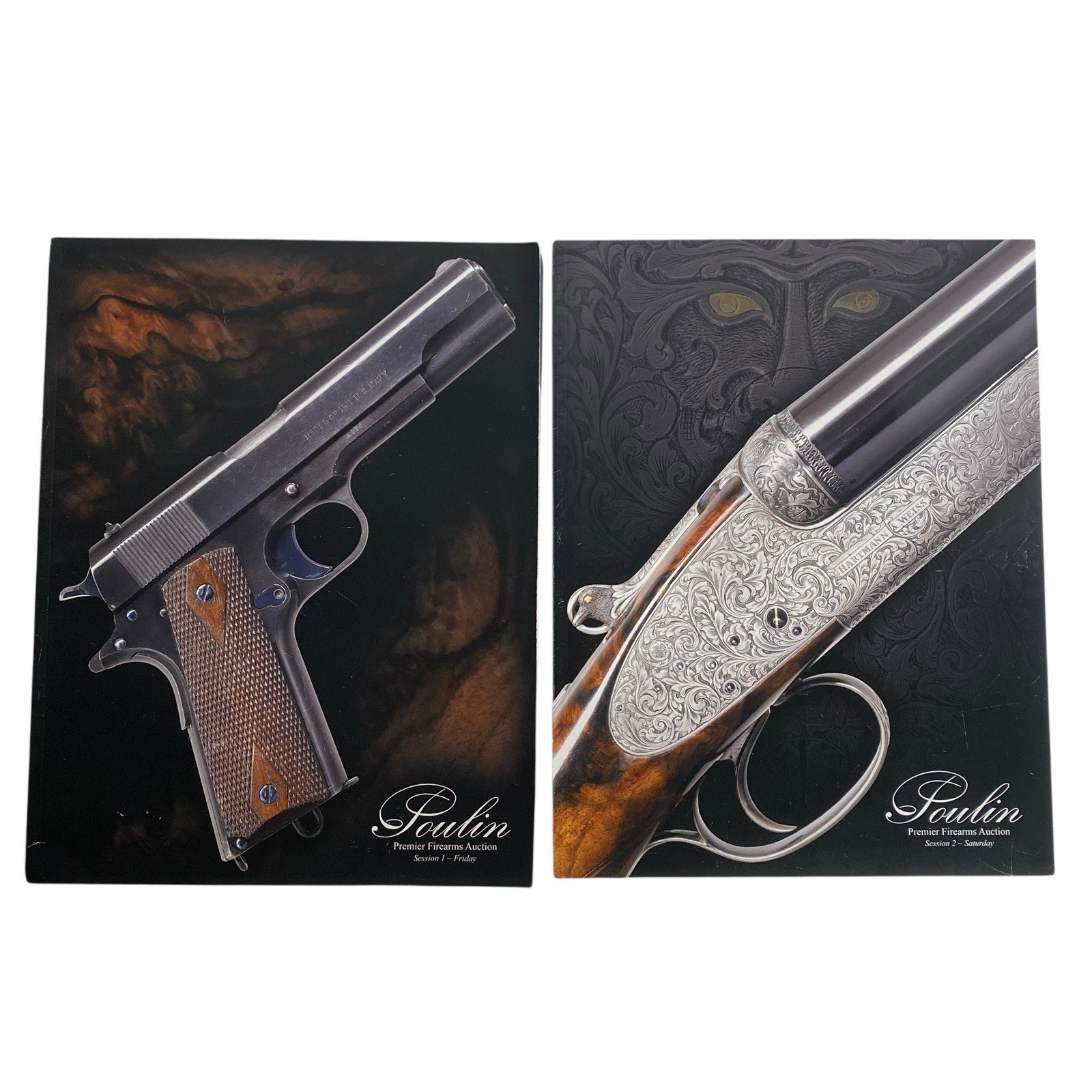 Poulin Premier Firearms Auction Catalog Session 1 and 2 June 7 & 8 2024 Guns