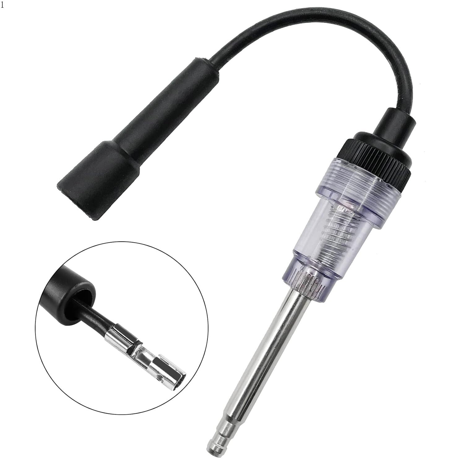 2 Pcs Inline Spark Plug Tester, Plug Engine Ignition Tester, Auto Motorcycle