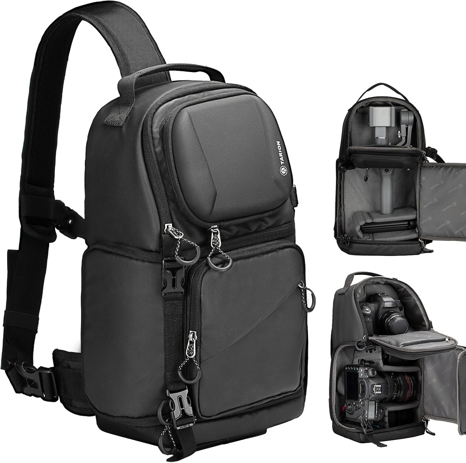 Waterproof Camera Sling Bag Backpack - DSLR Sling Camera Bag for Photographers,