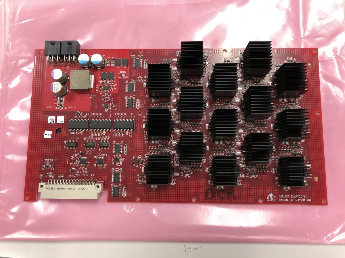 Obelisk SC1 Hashboard (Gen1) Hashboard Sia and SCPrime