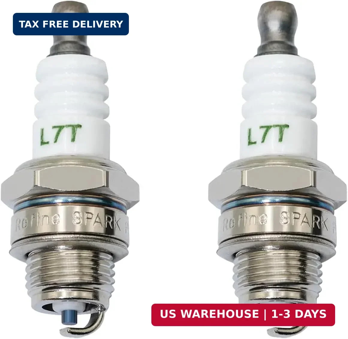 2-Pack BPM8Y Spark Plugs for NGK BPM8Y BPMR8Y, BPMR8Y Spark Plug Compatible with