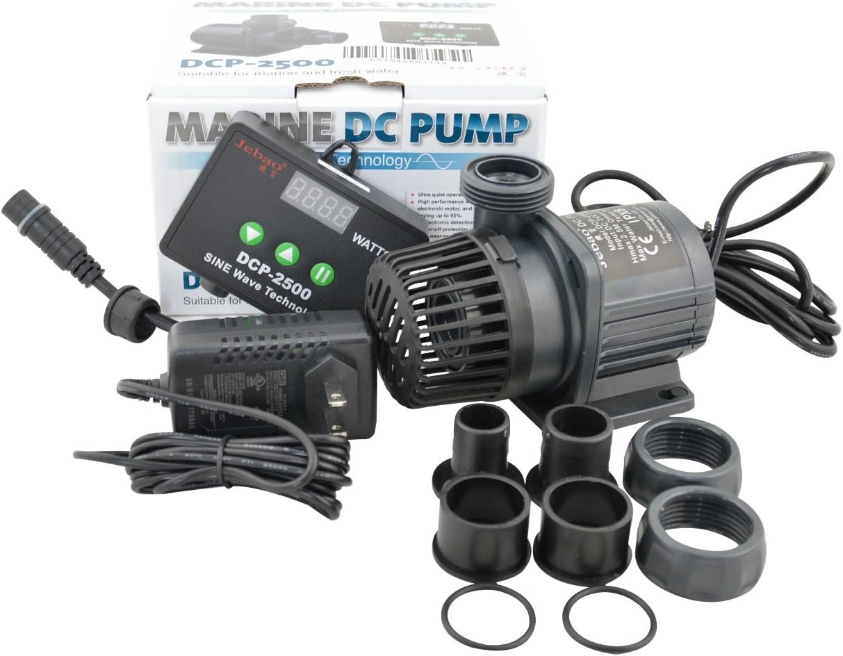 Jecod DCP Sine Wave Water Return Pump (DCP-2500) by ,Black