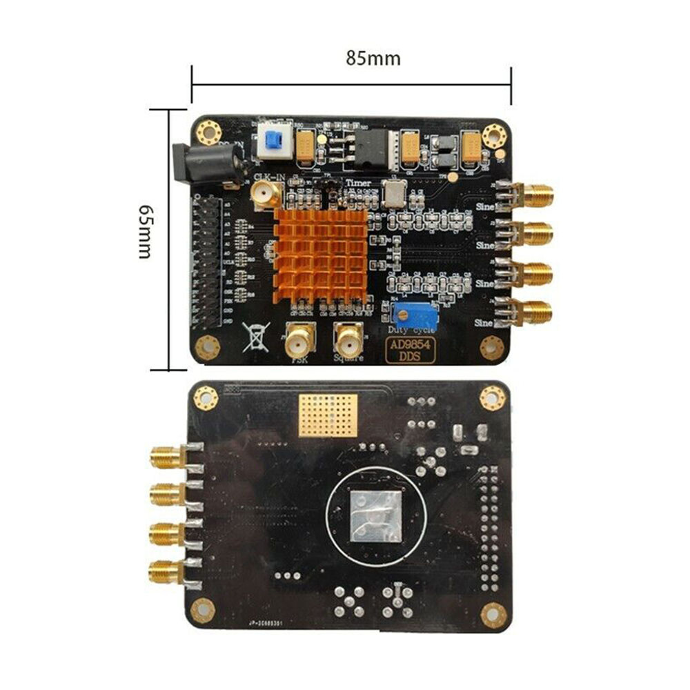 For AD9854 Signal Generator Module Sine/Square Wave DDS Signal Source