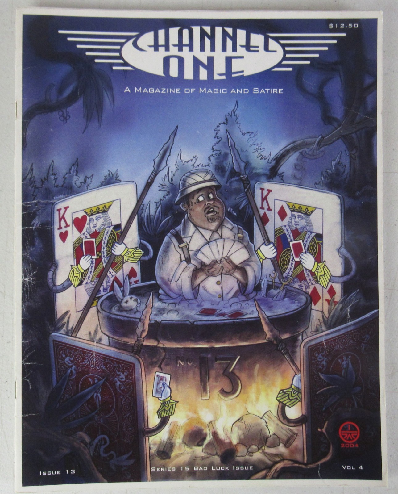 Channel One Magazine of Magic & Satire 2004 Coin & Card Tricks MZ10F1