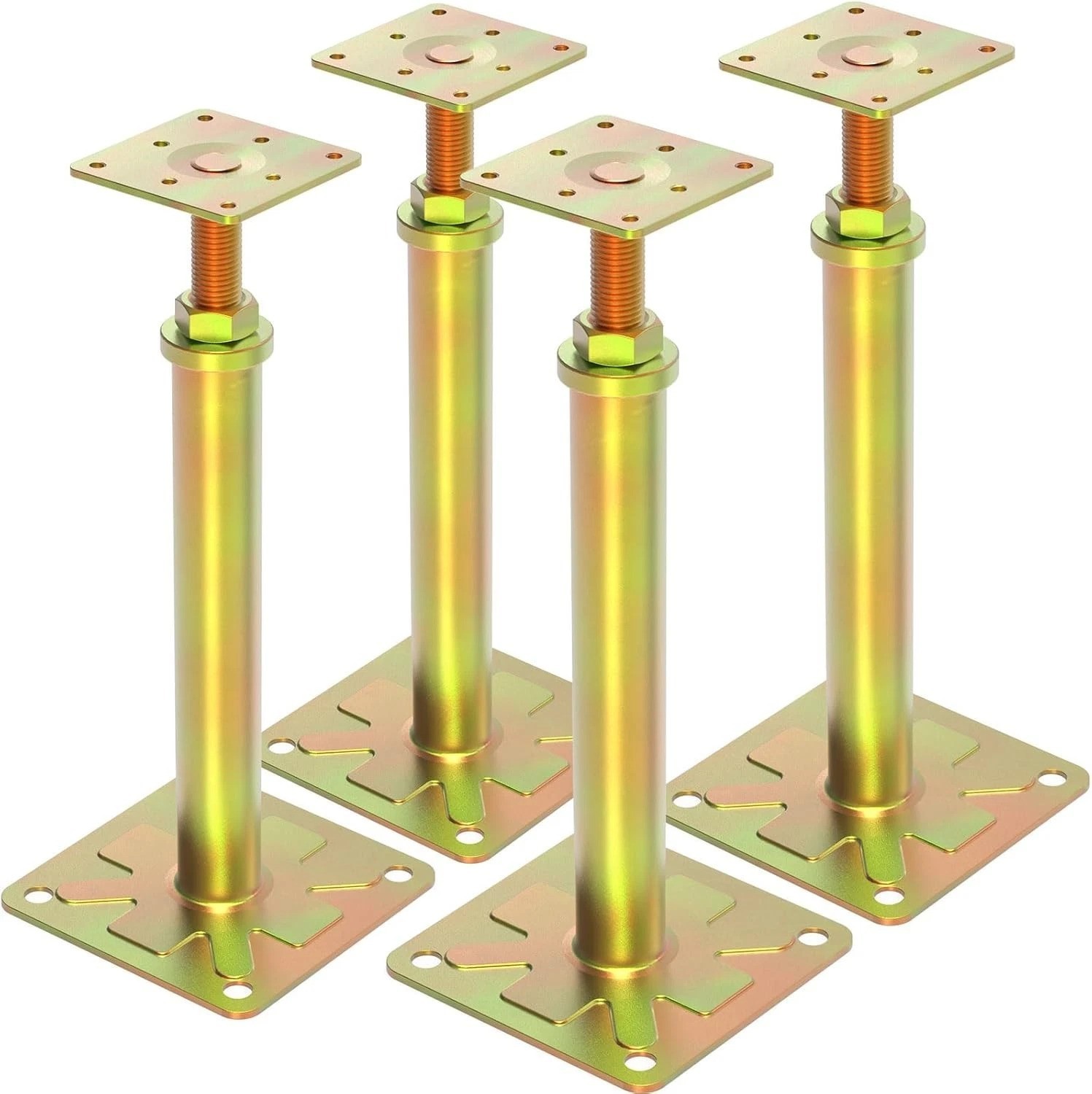 Professional Leveling Jacks 11-16 Inch - 6500 lbs Capacity for Construction