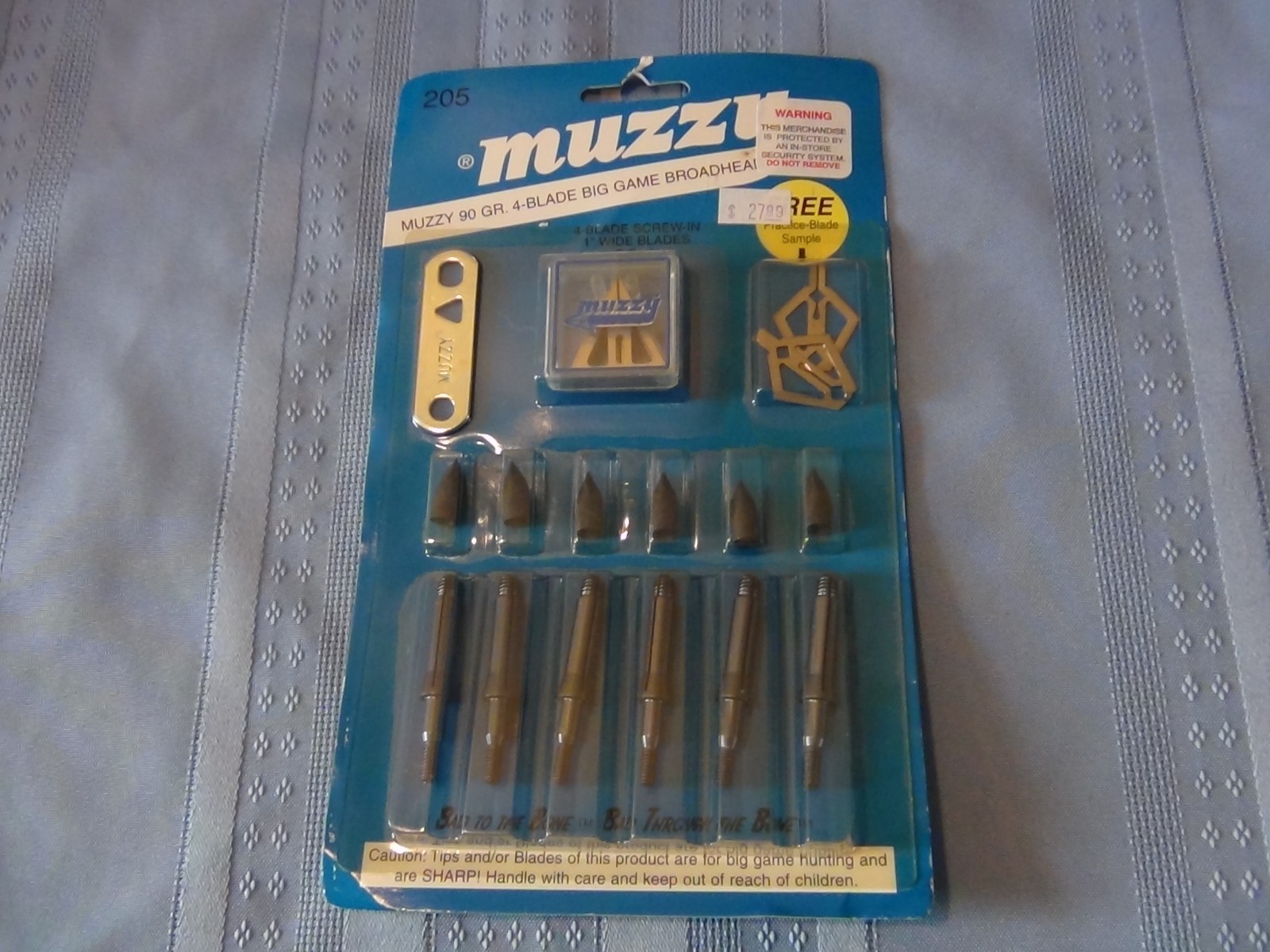 Muzzy  90 Grain Broadhead Arrow Points   New In Package