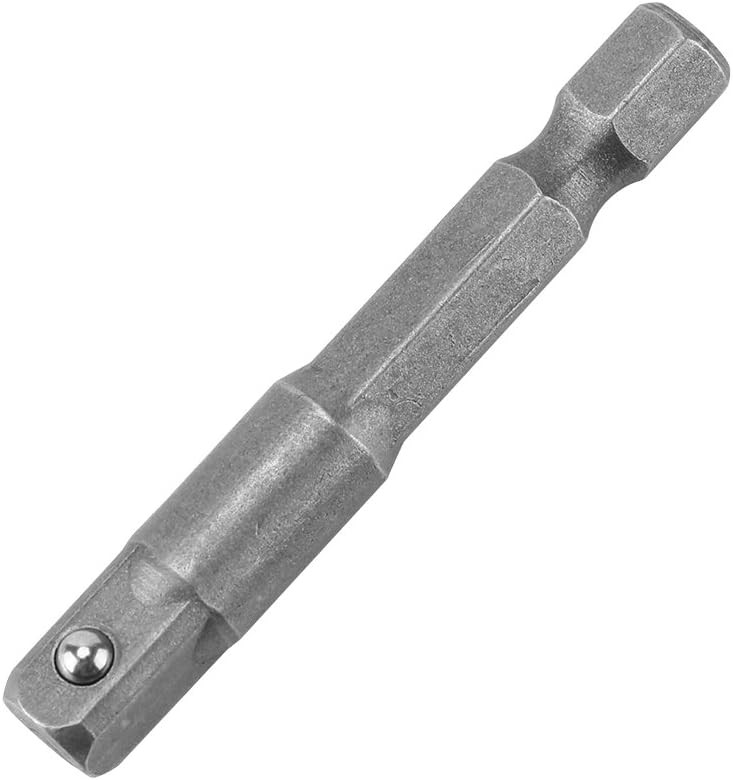 5 pcs Hex Shank to Head Socket Bit Adapters Set 1/4 Impact Drive, for...