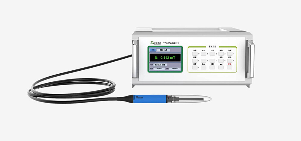 Standard DC Measurement Desktop Tesla Meter Gauss Meter with Max Value 3600 mT