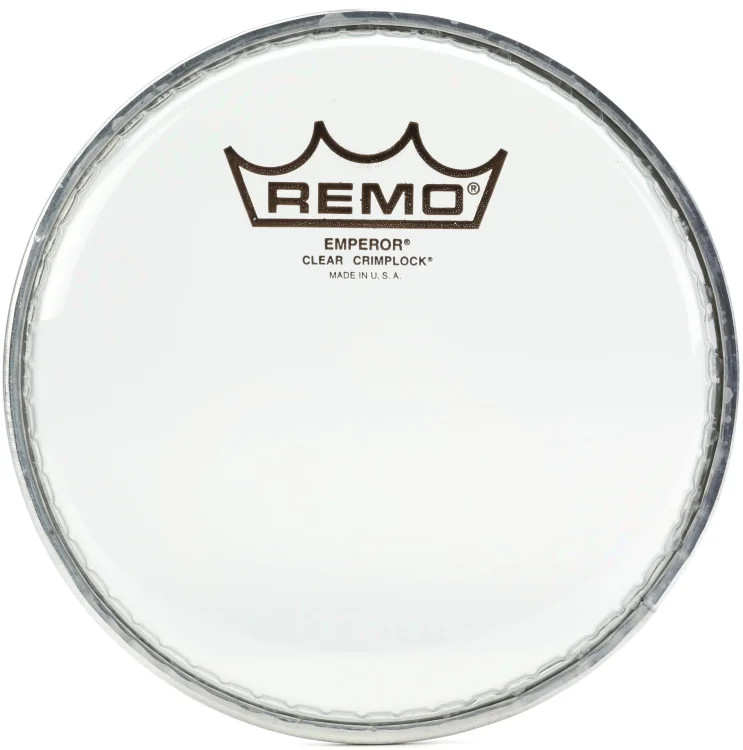 Remo Emperor Clear Crimplock Tenor Drumhead - 6 inch