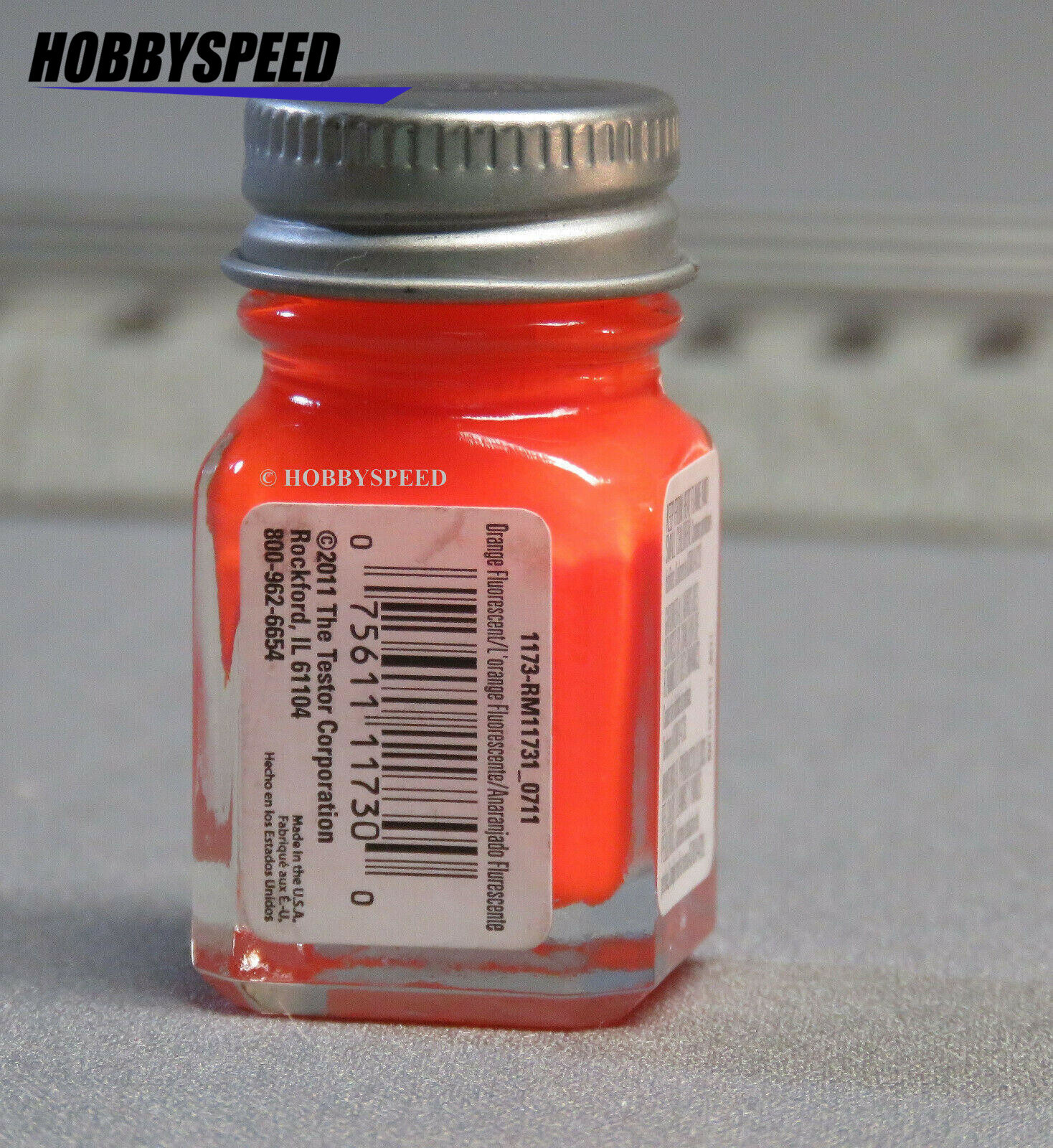 TESTORS FLUORESCENT ORANGE GUN/BOW SIGHT PAINT ENAMEL rifle shotgun TES1173 NEW
