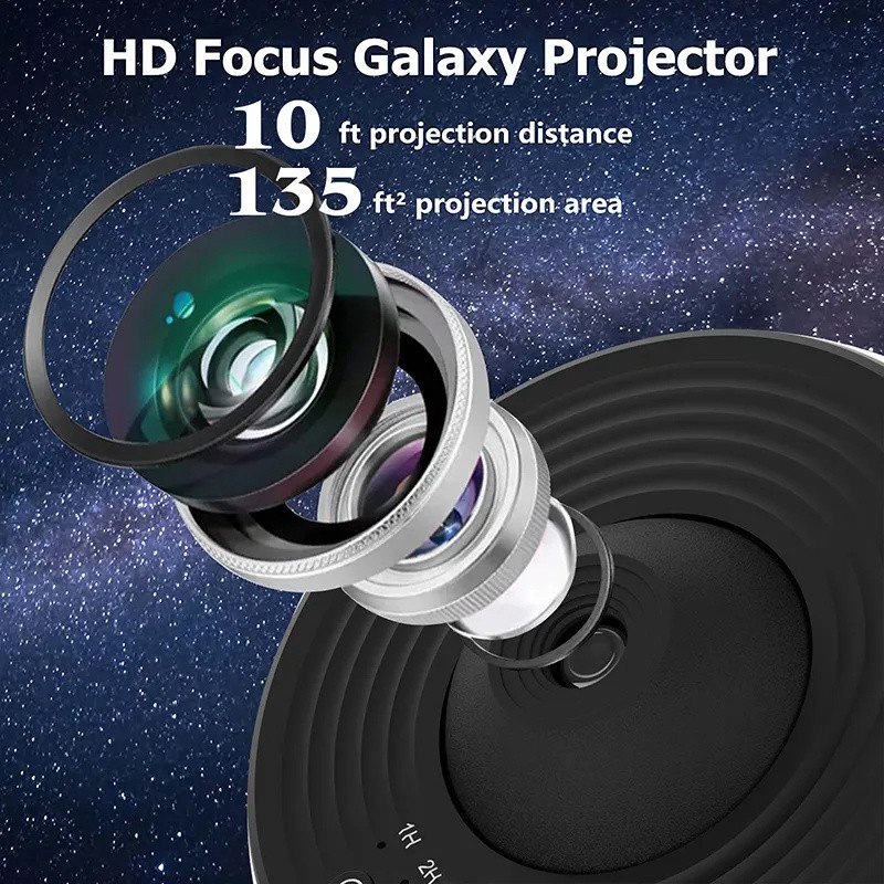 astronaut projector galaxy starry sky night light