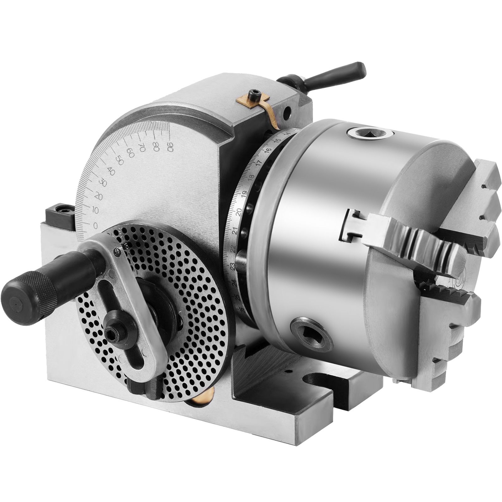 Precision BS-0 Dividing Head: 5in Chuck, Adjustable Head, MT2