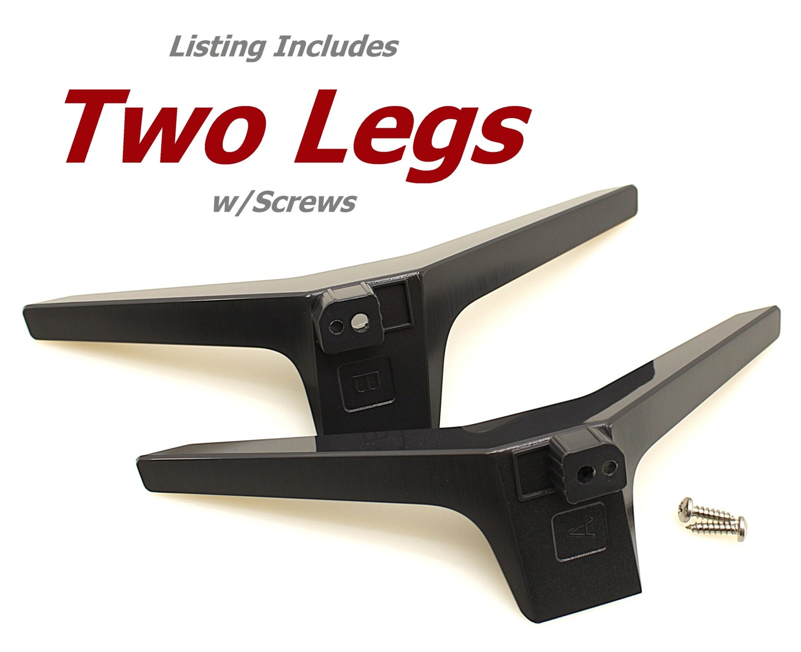 LG 43UK6500 43UM6950 43UQ7070 43UQ9000 TV Stand Legs w/Screws [MAM649640] USED