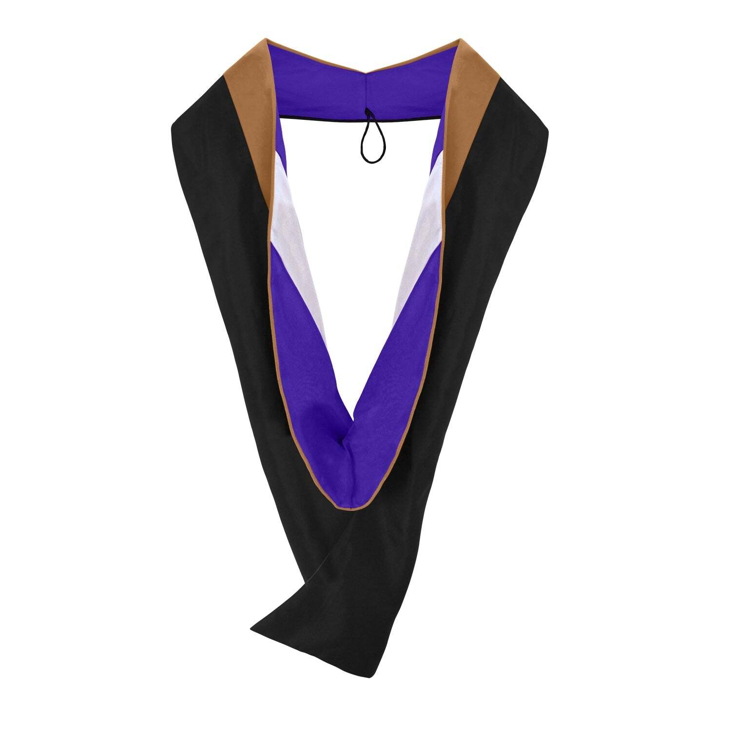 Endea Graduation Masters Hood For Business, Accounting - Drab/Purple/White