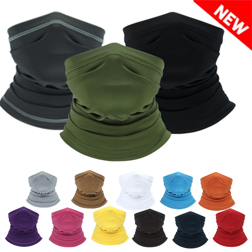 UPF50+ Sun Protection Breathable Face Mask Scarf Running Cycling Fishing Hiking