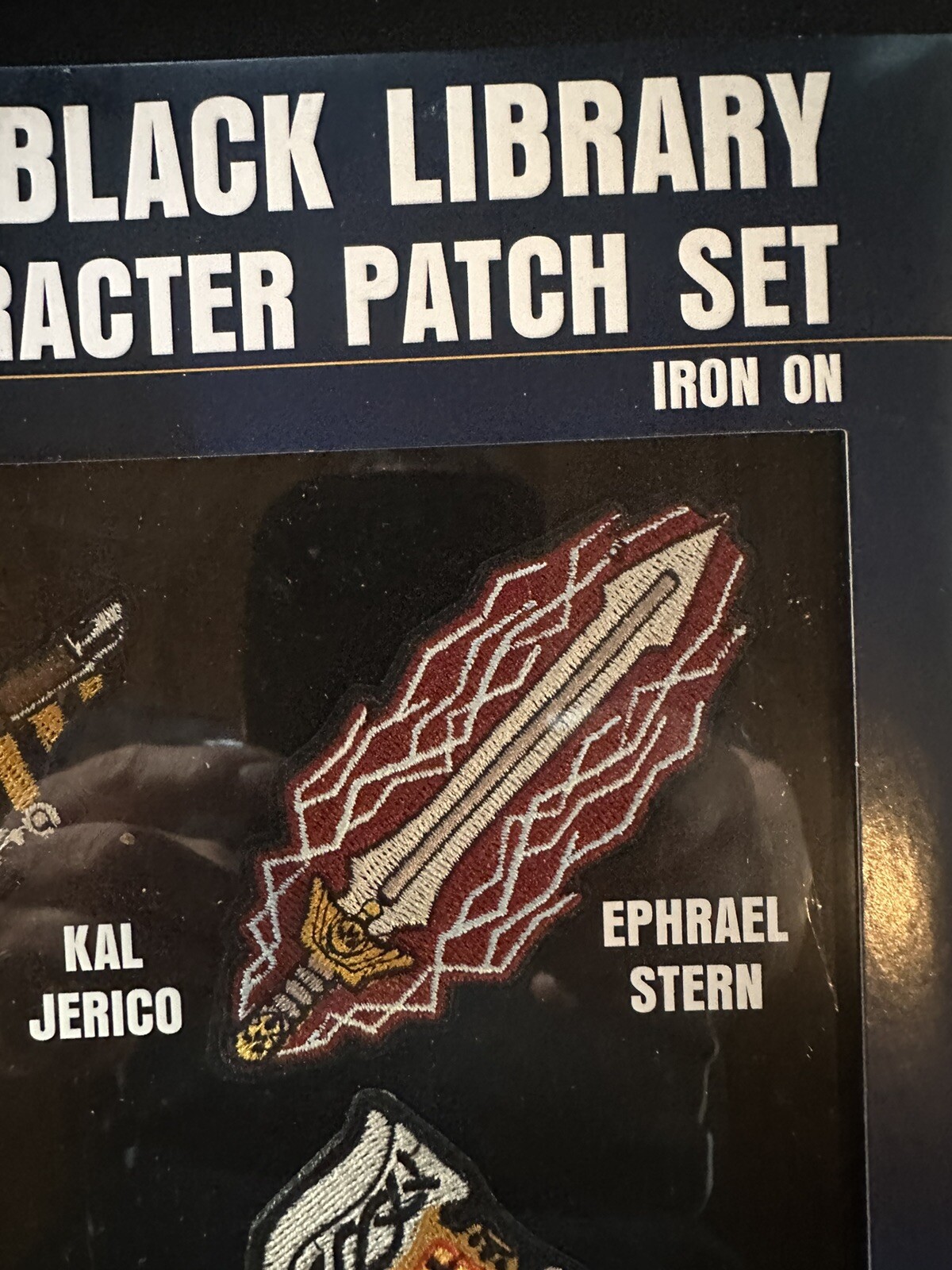 Games Workshop Black Library Character Patch Set Badges BRAND NEW SEALED SET