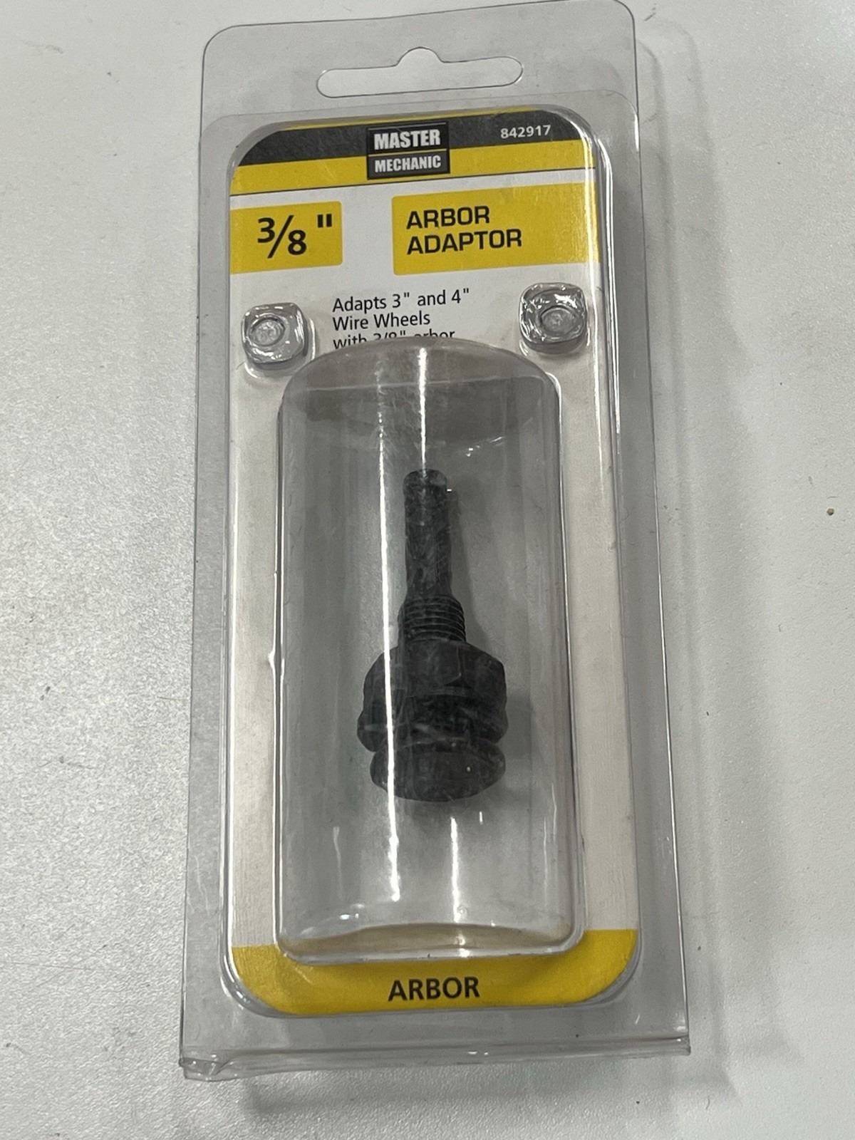 Master Mechanic 842917  3/8" Arbor Adaptor Mandrel