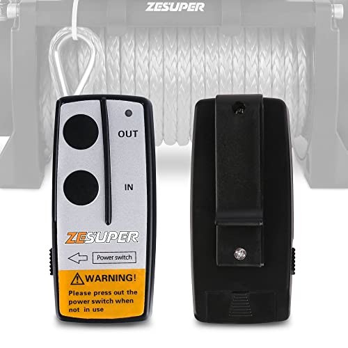 Wireless Winch Remote Control Kit with Receiver 2PC Handset Truck ATV UTV SUV