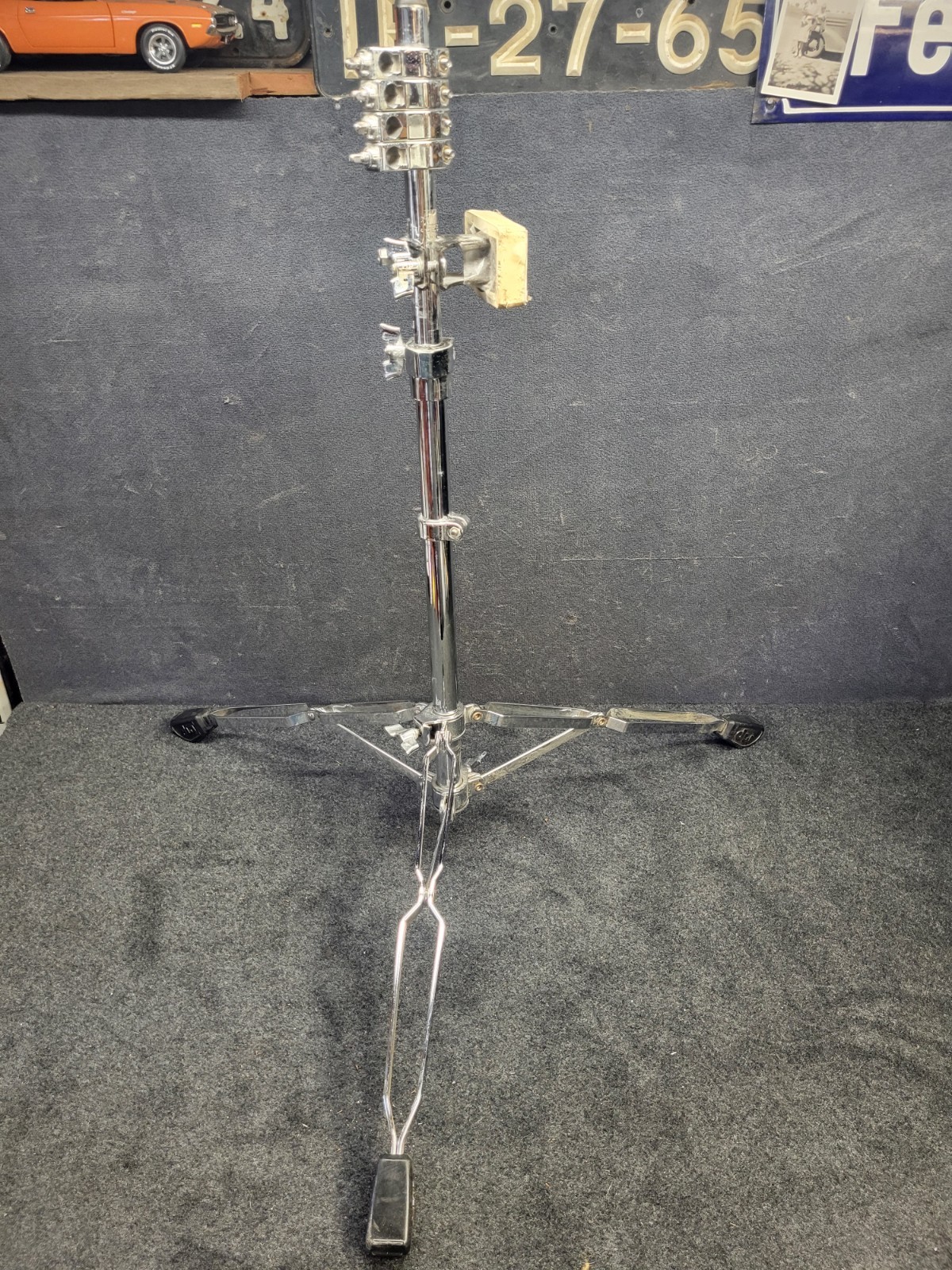 DW Straight Cymbal Stand with clamps
