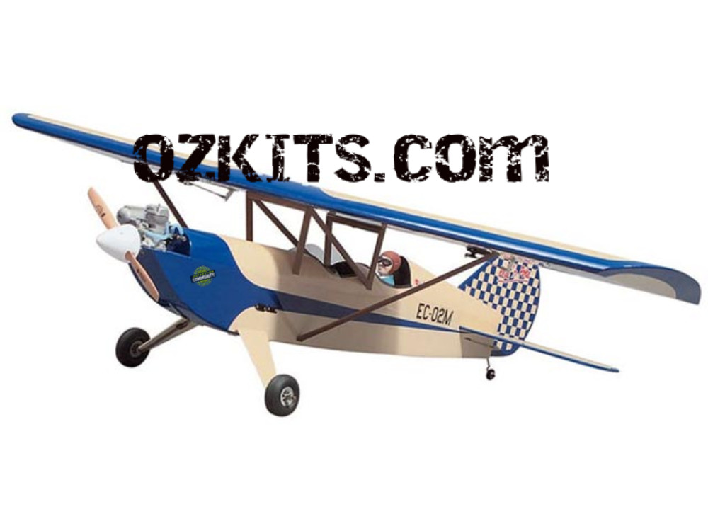 RC Airplane Laser Cut Short Kit & Printed Plans Great Pete n Poke 60 in WS