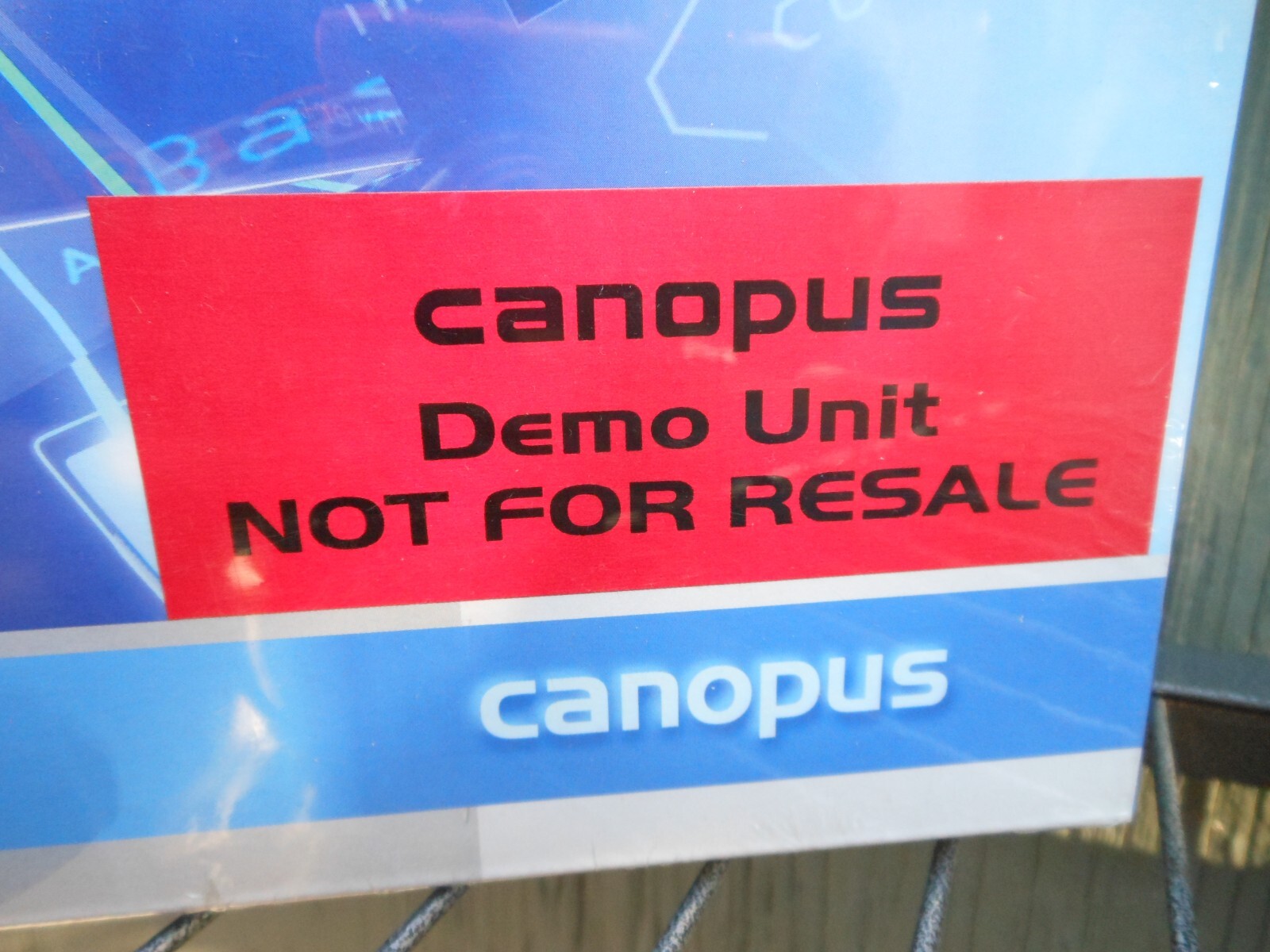 ProCoder NFR 2002 Canopus Software Demo Unit, Sealed New
