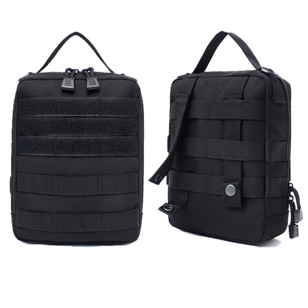 Tactical MOLLE Medical Pouch Rip Away EMT Medical First Aid IFAK Utility Bag