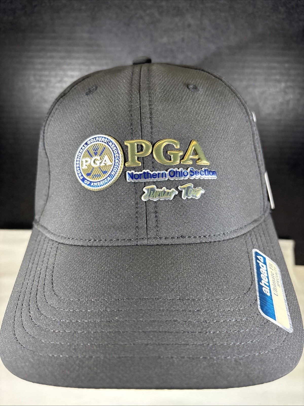 PGA Northern Ohio Section Junior Tour Adjustable Black Ahead Mid Fit Free Ship