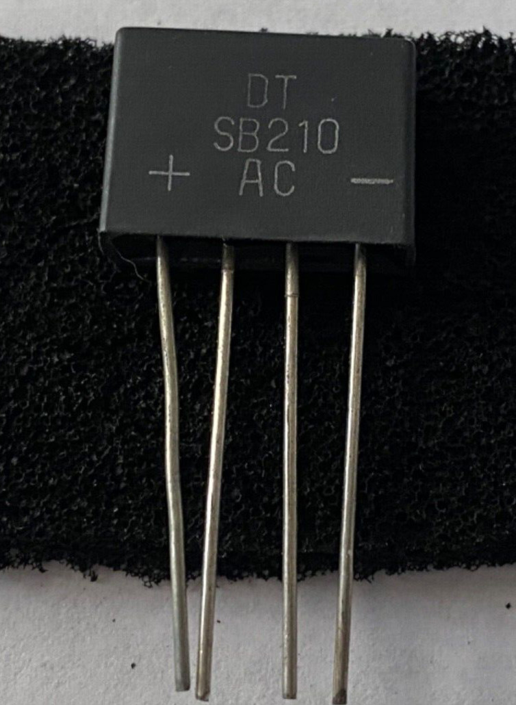 Diotec SB210 2 amp bridge rectifier