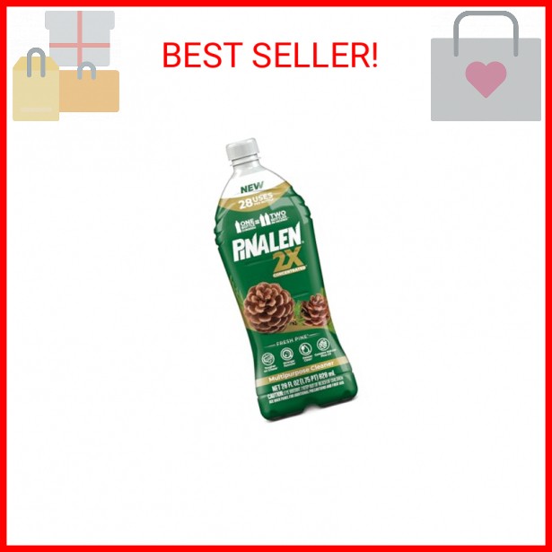 PINALEN 2X Concentrated Multipurpose Cleaner - Fresh Pine Scent - 28 fl oz - All