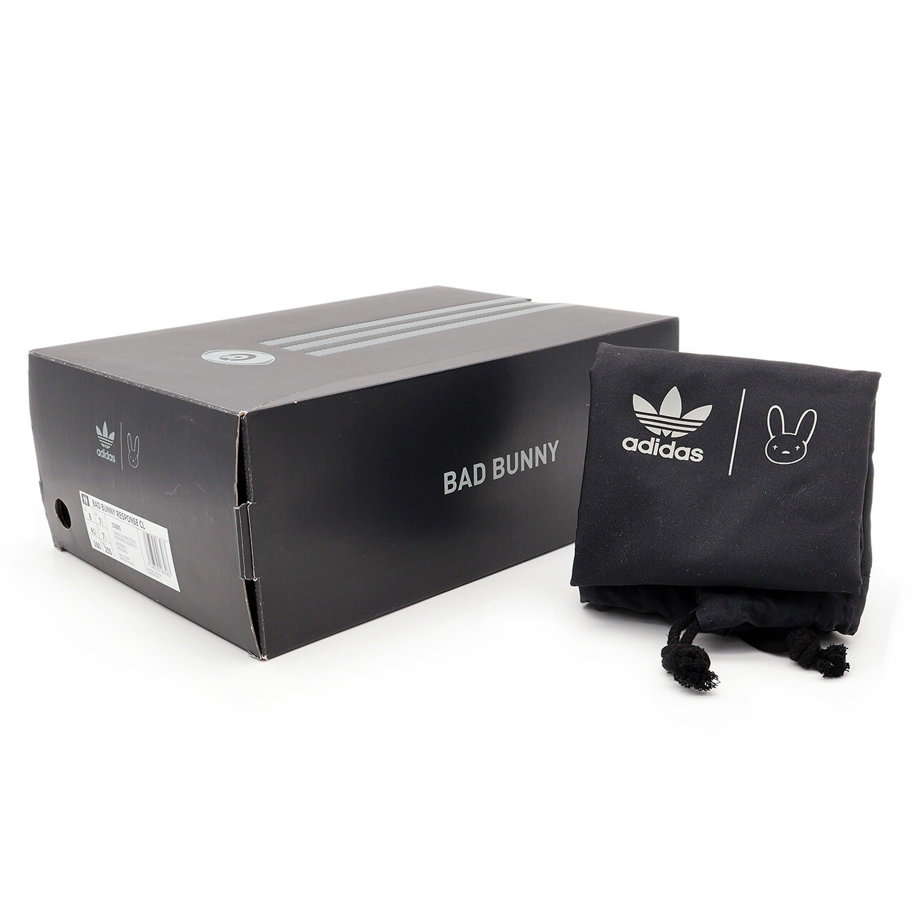 adidas Bad Bunny x Response CL 'Triple Black' ID0805