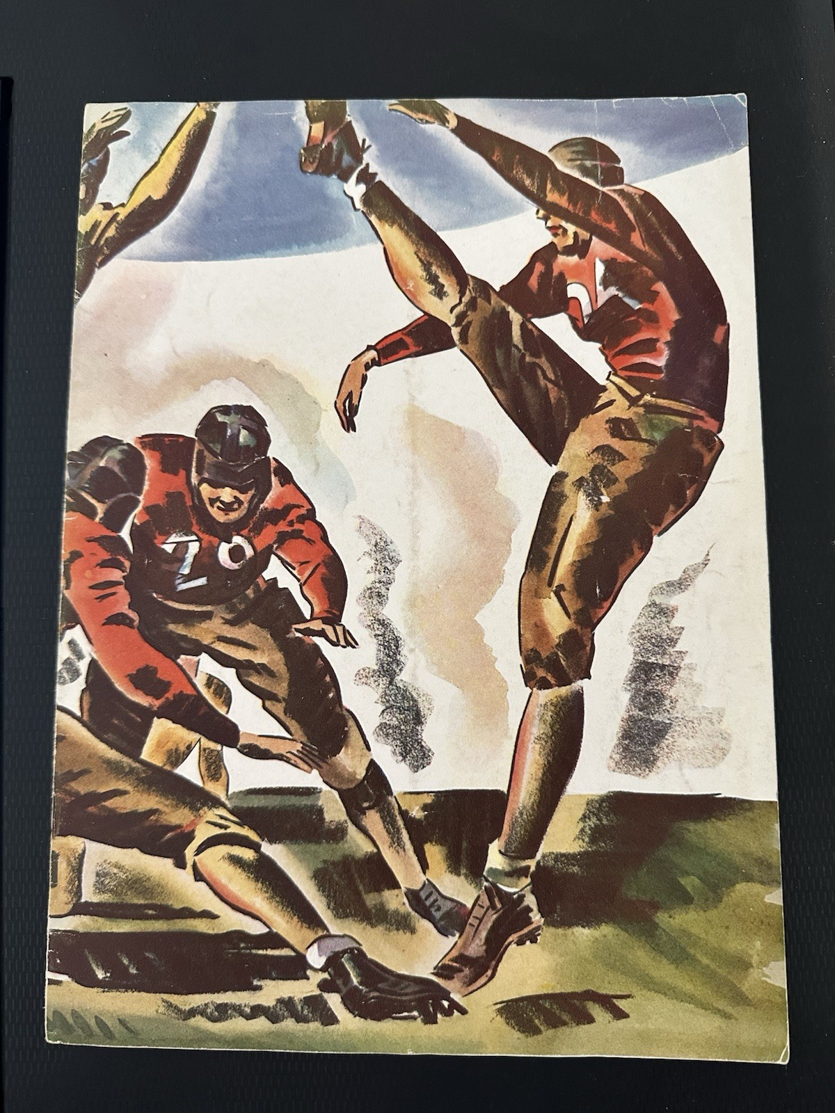 1934 Intersectional College Football game Program Stanford Washington Huskies