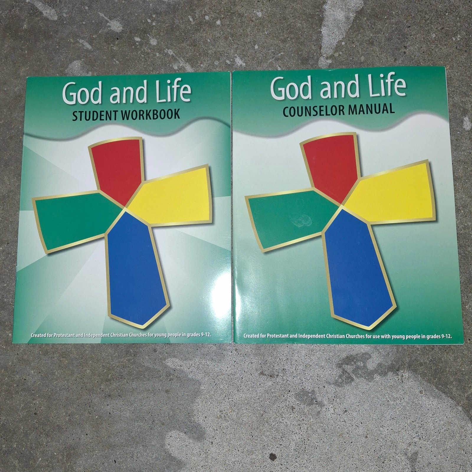 God and Life Student Workbook Counselor Manual SET Grades 9-12 Bible Study