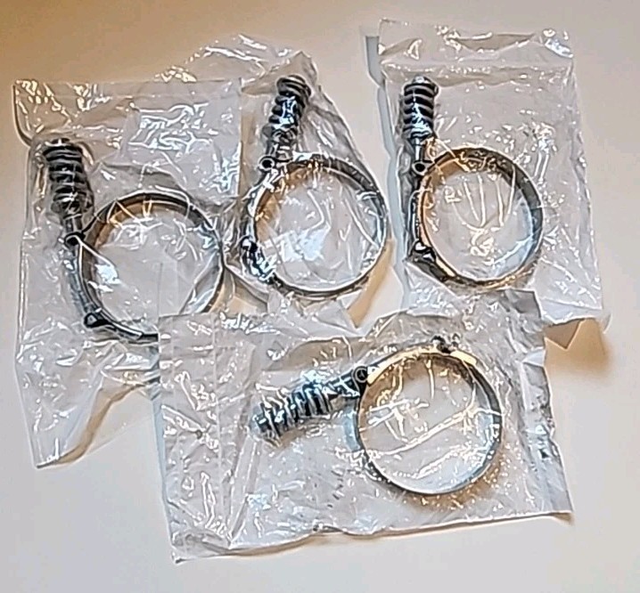 (4) International One Clamp 3557856C1 Ford OEM 4C4Z-6K786-DA New/Free Shipping!!