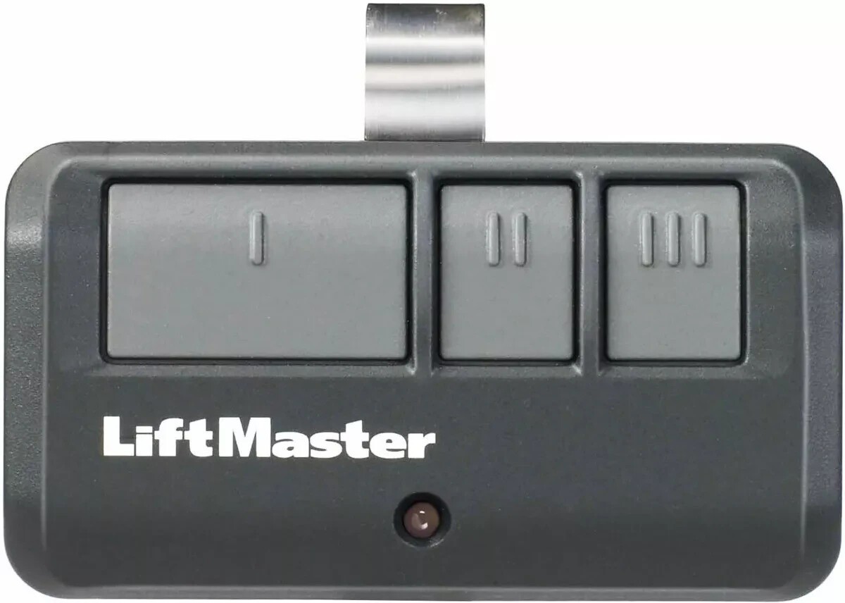 LiftMaster 893MAX Garage Door Remote Control Black 3 Button Universal Compatible