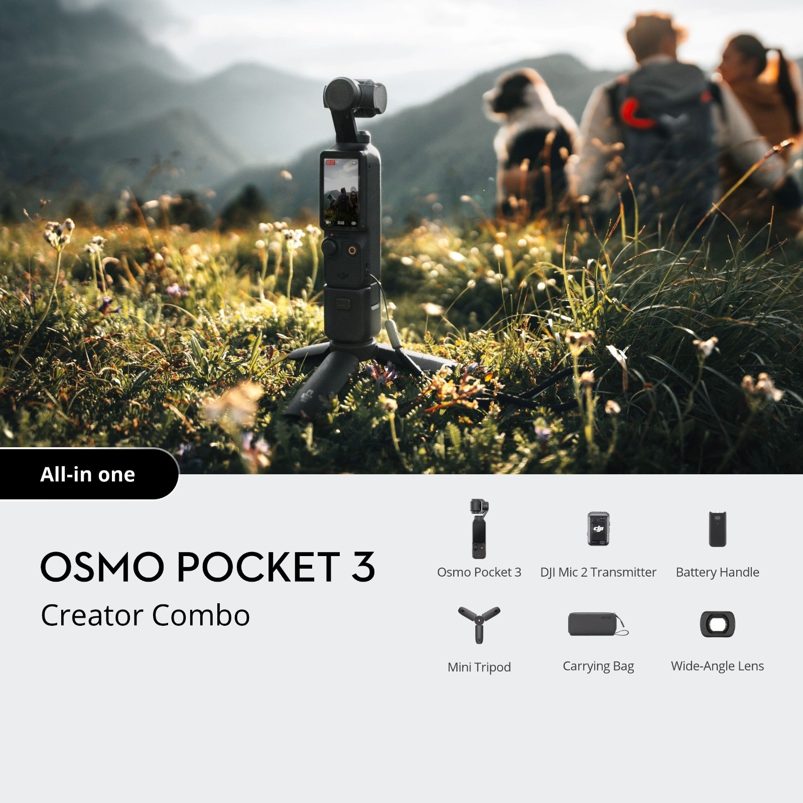 DJI Osmo Pocket 3 Creator Combo – Near Mint