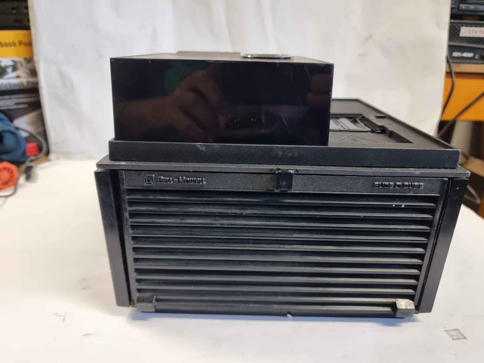 Vintage Bell & Howell Model 851ss Slide cube projector / Please read