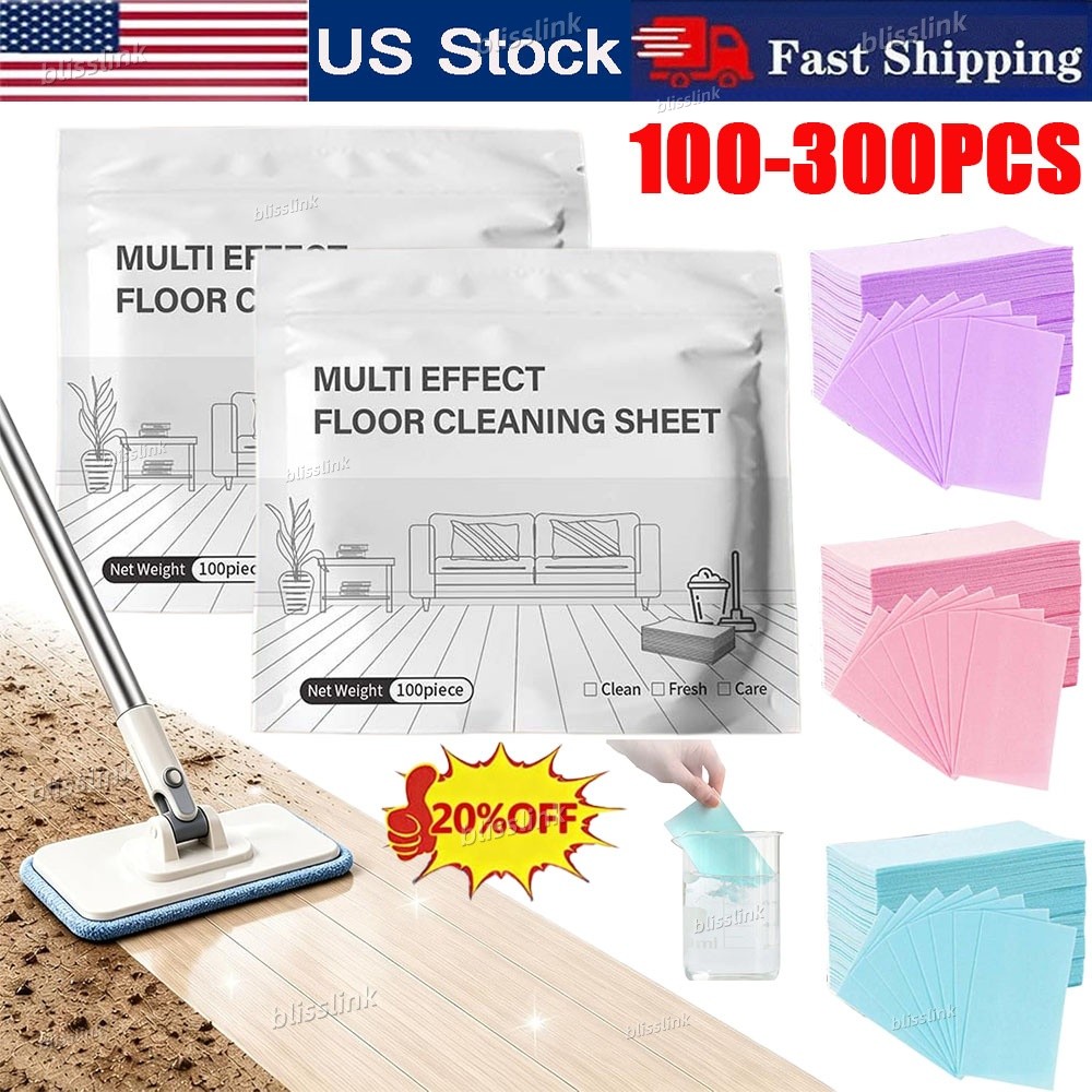 100-300PC Multi-surface Floor Cleaning Tablets, Multiple Effect the floors Clean
