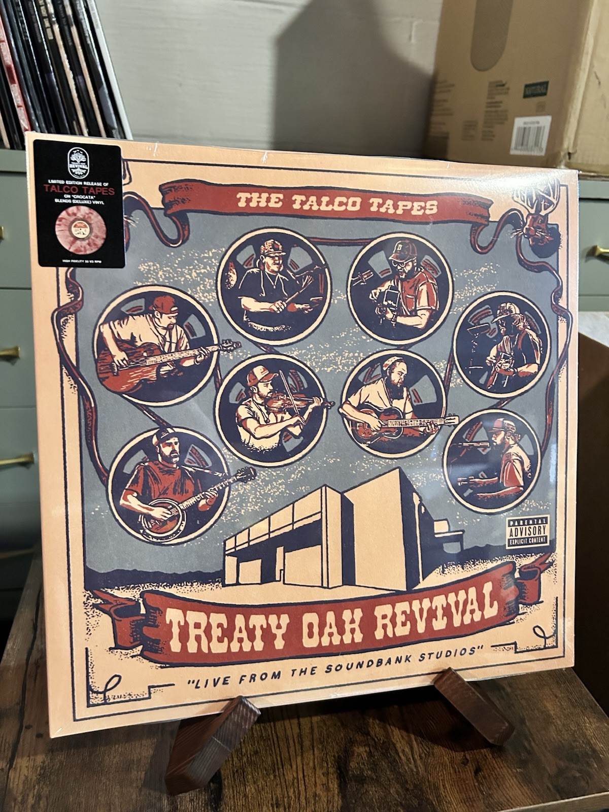 The Talco Tapes [LP] Treaty Oak Revival 2026 Limited Edition Crocata Vinyl New