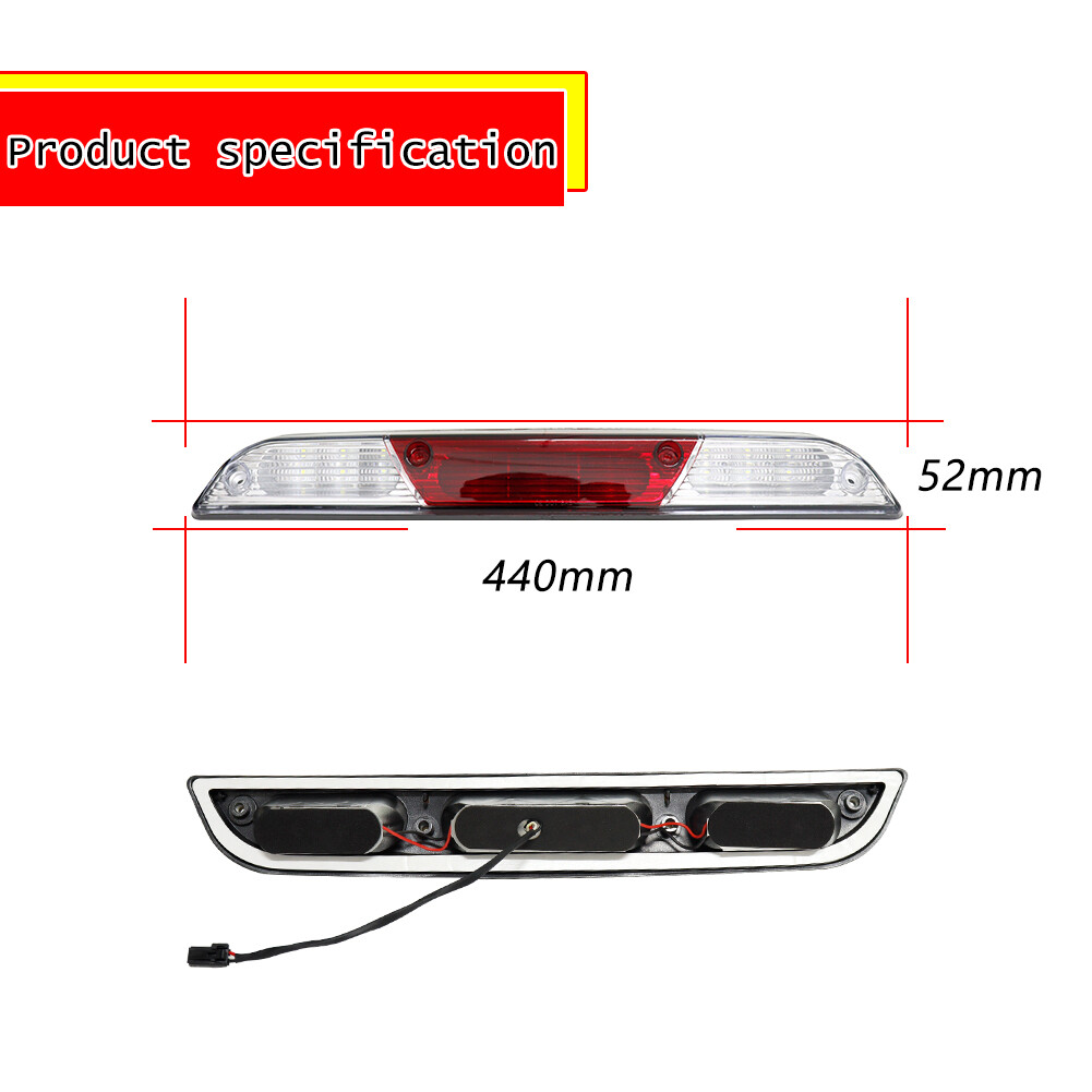LED 3RD THIRD BRAKE LIGHT REAR REVERSE CARGO LAMP FOR 2015-2020 FORD F-150 US