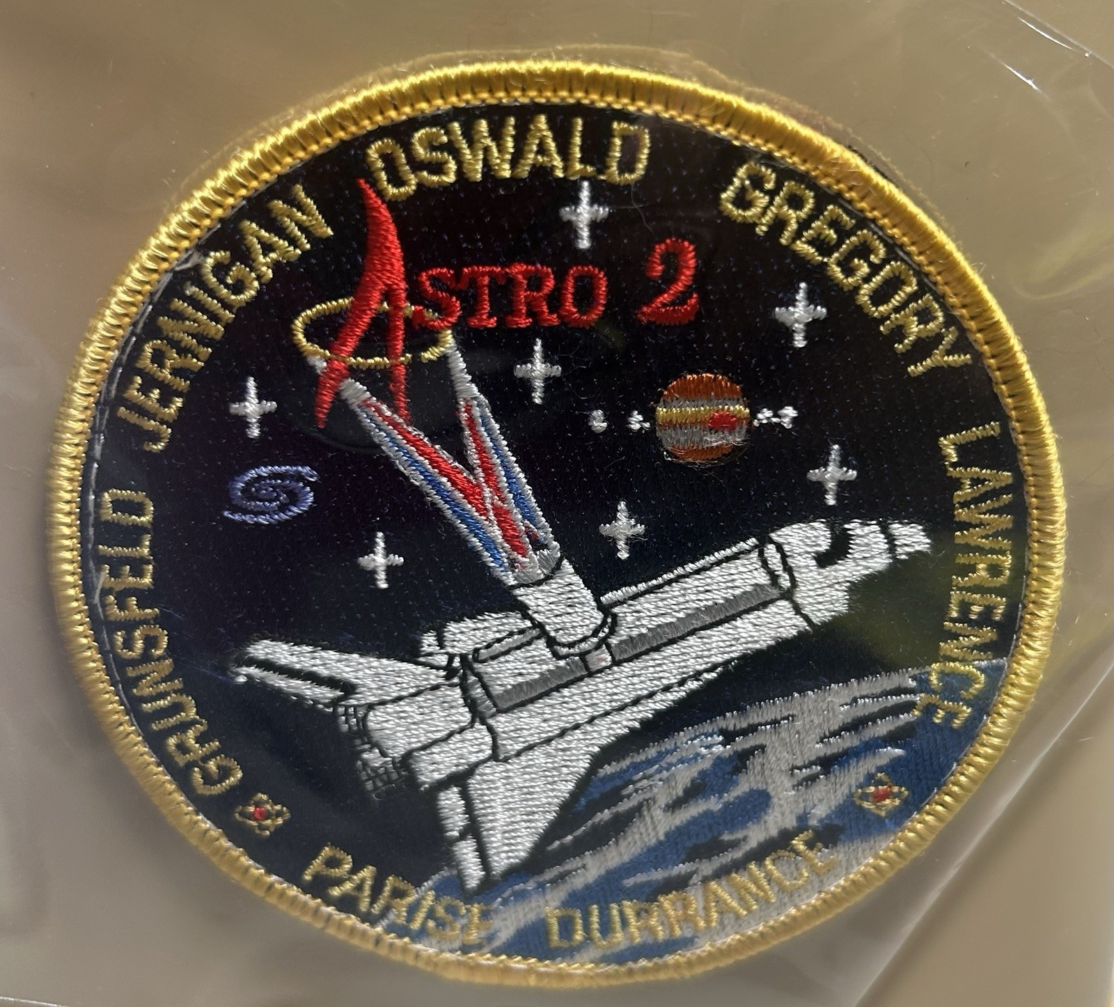 NASA STS-67 Patch - 1995 USA Astro 2 Spacelab Space Shuttle Rocket