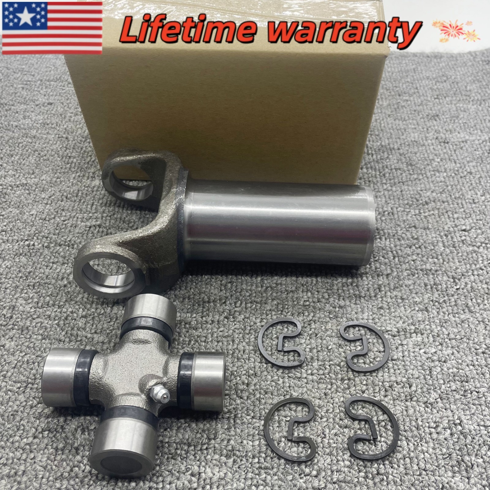 Transmission Slip Yoke 2-3-10431X & 5-153X U Joint Kit fitFor GM Turbo 400 TH400