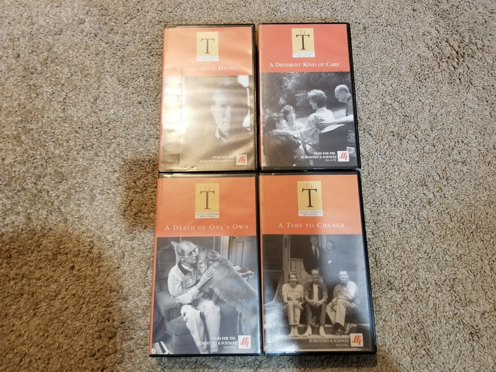 On Our Own Terms Moyers on Dying Series 1-4 VHS Tapes FFHS