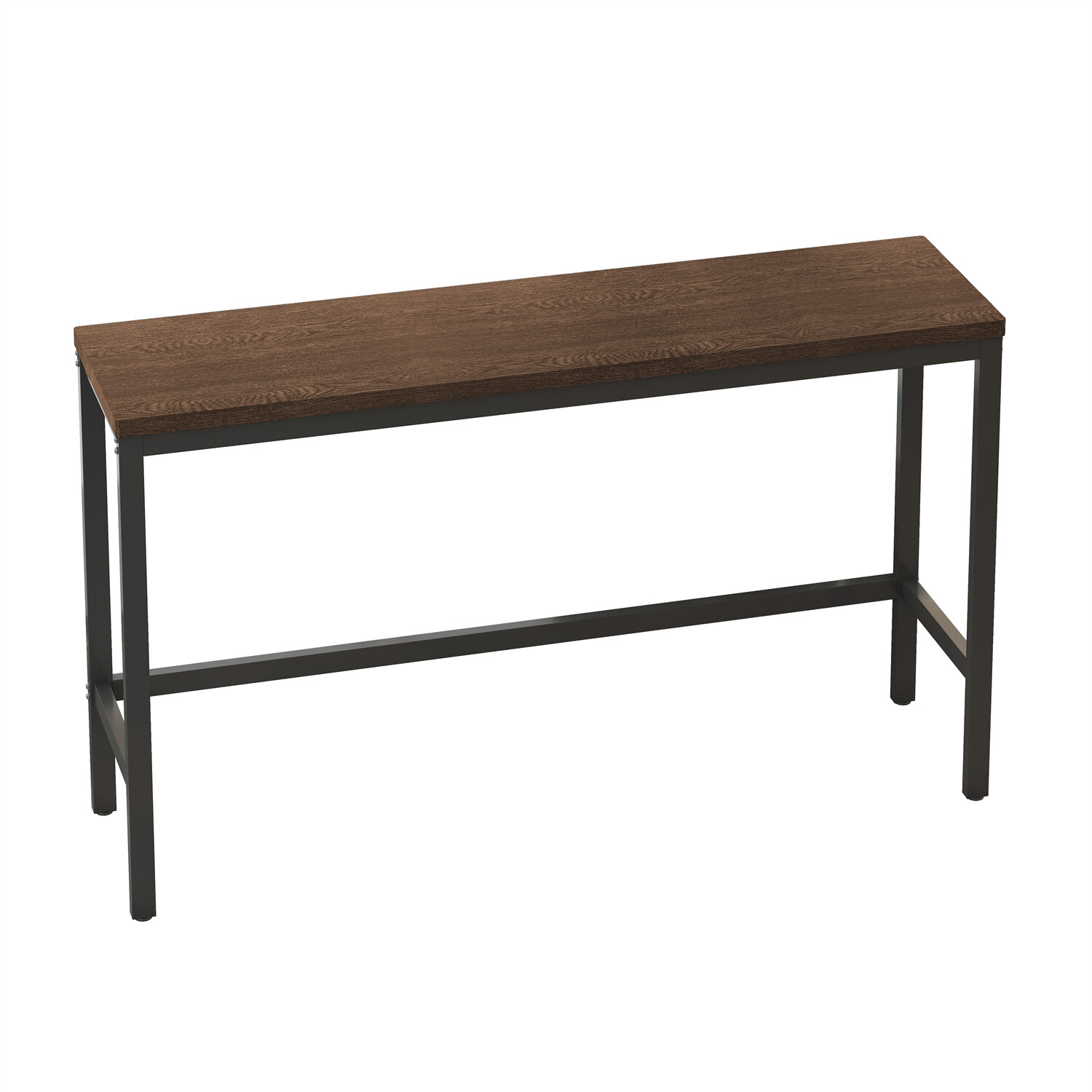 4 Piece Dining Table Set Table with 3 Stools Kitchen Breakfast Furniture US