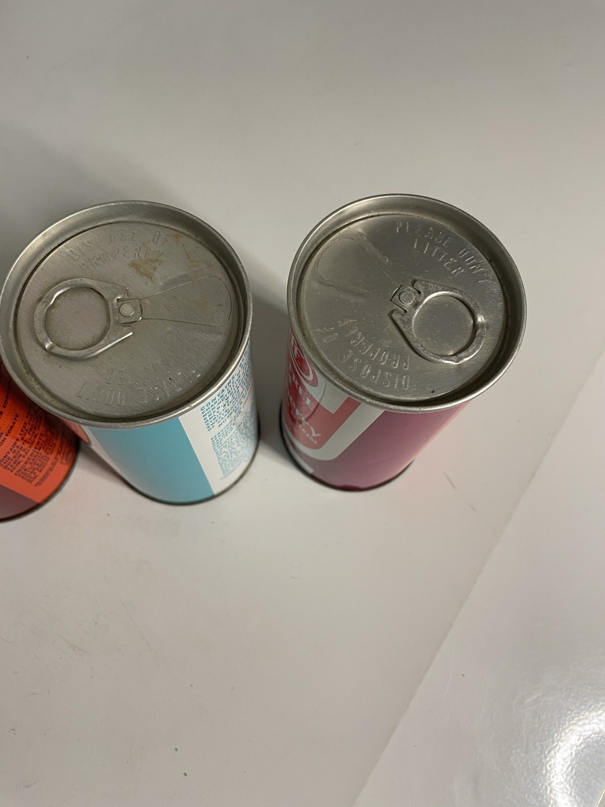 3-Staff Sugar Free-cherry Soda Cans Unopened-empty-Error