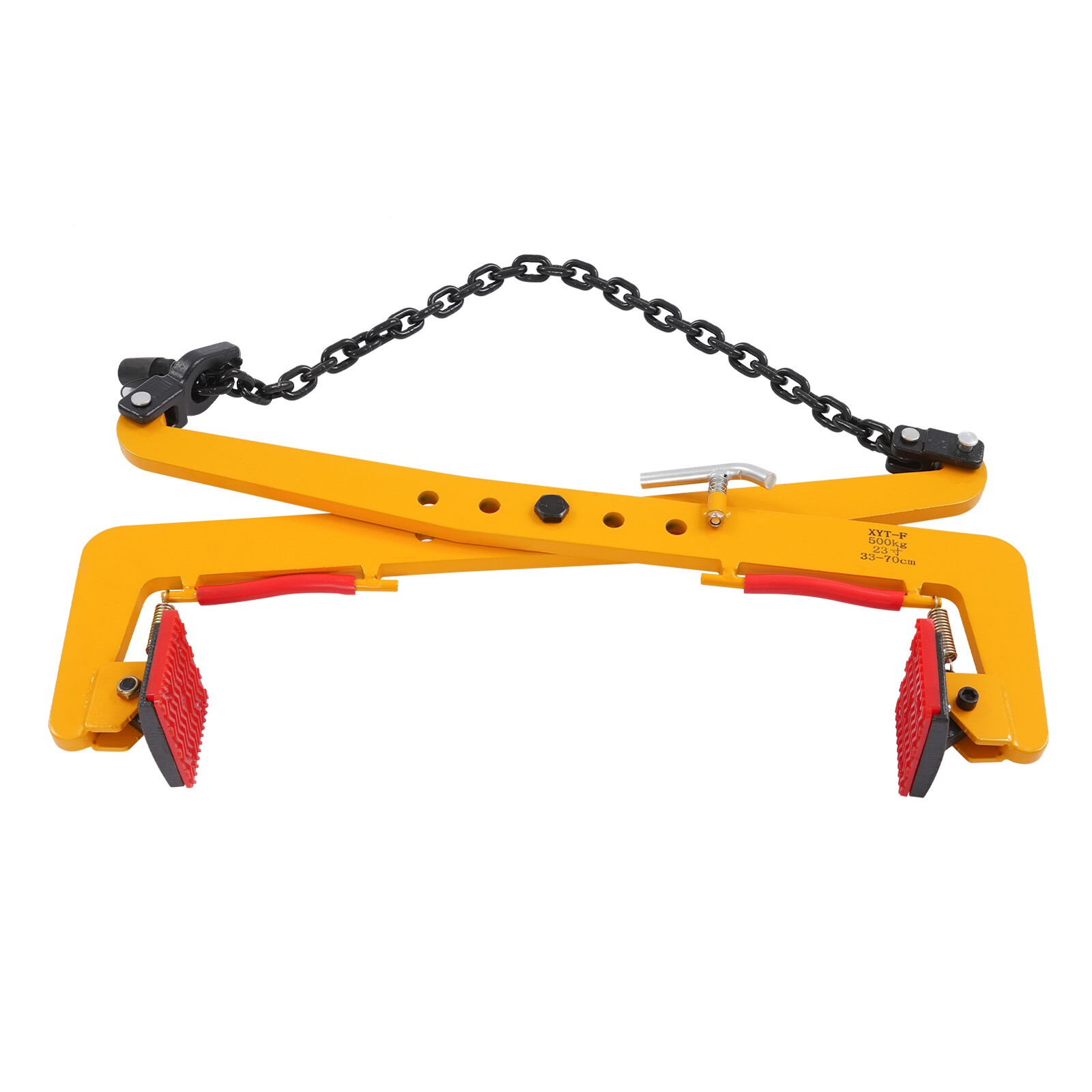 Heavy Duty Stone Lifting Clamp 500kg1102.31lbs Stone Lifting Clamp Yellow Black