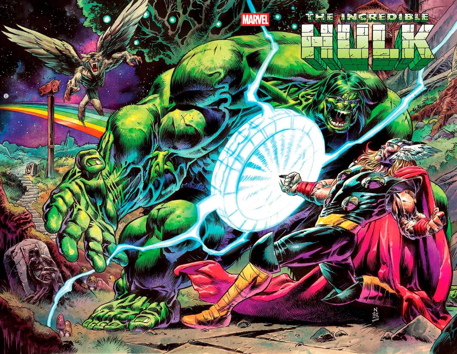 Incredible Hulk #25 Wraparound Main Cover (05/21/25)